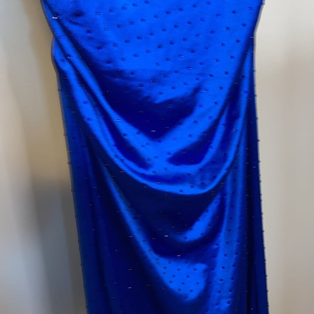 Midnight Doll Rhinestone Scoop Neck Open Back - Picture 4 of 8